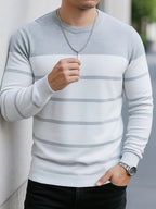 Pull Matière Stretch Pour Homme