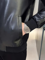 Blouson Teddy Pour Homme