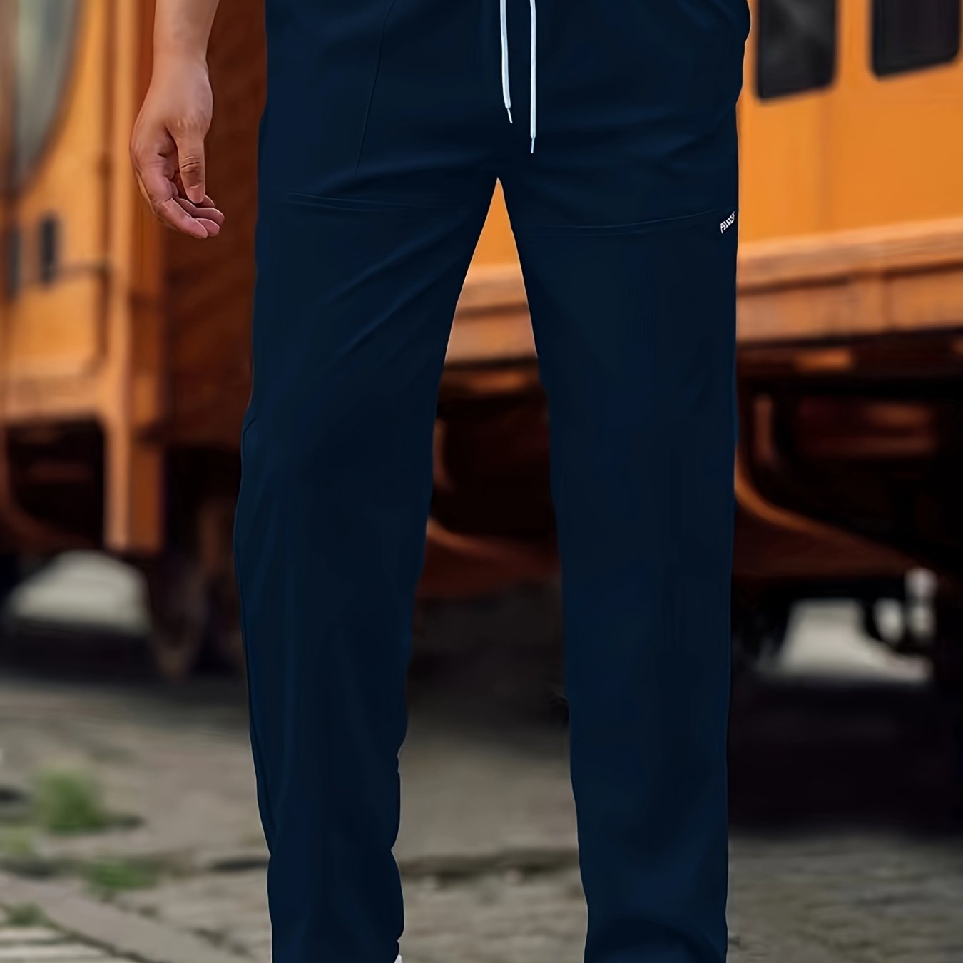Homme Pantalon Coupe Droite