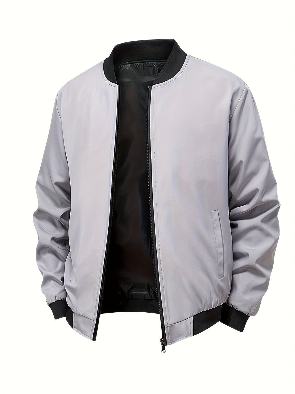 Blouson Teddy Coupe Droite Pour Homme