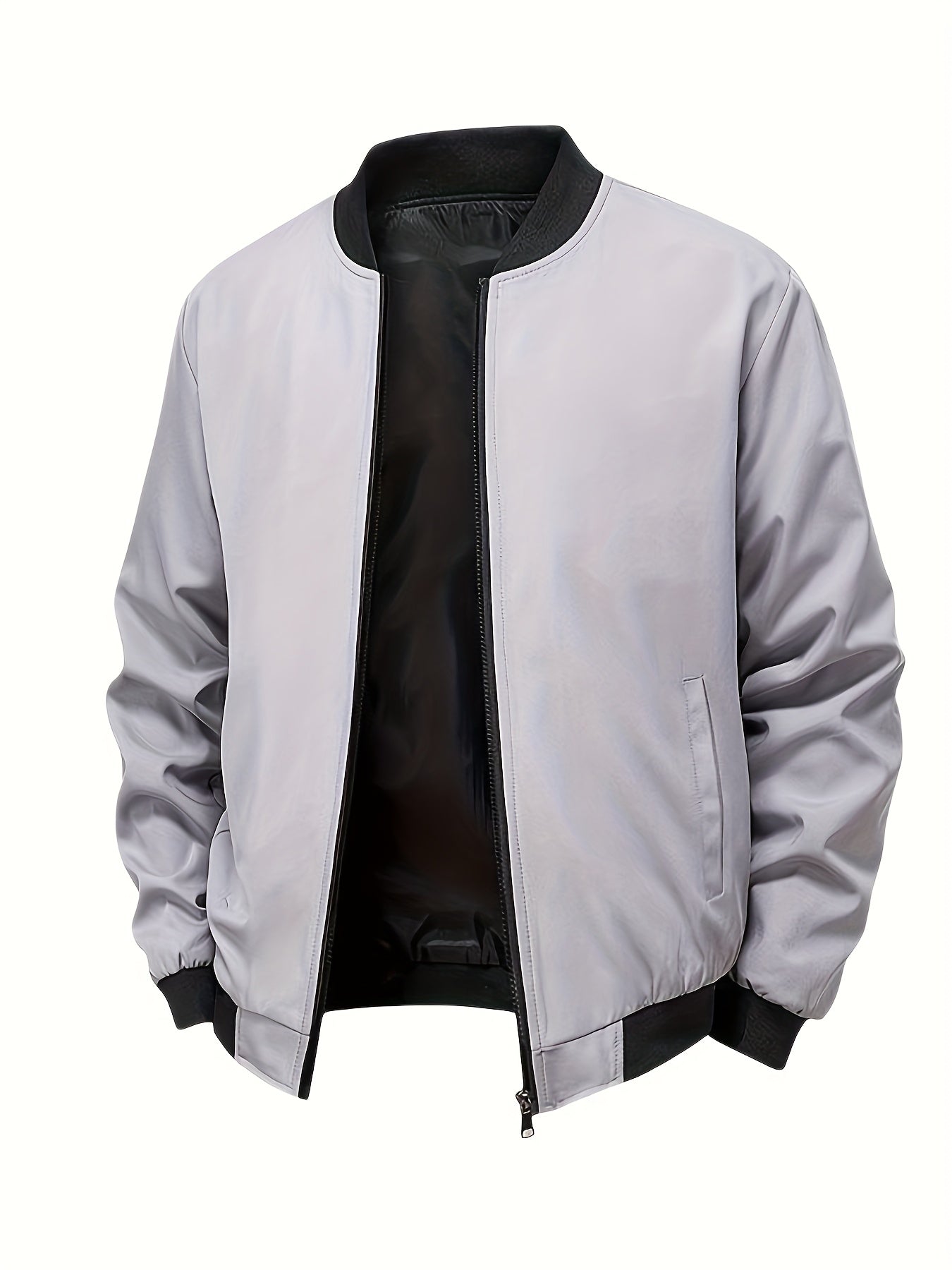 Blouson Teddy Coupe Droite Pour Homme