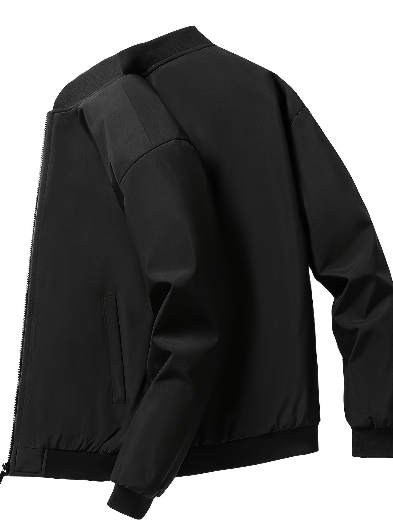 Blouson Teddy Coupe Droite Pour Homme