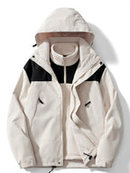 Homme Veste Doublure Amovible