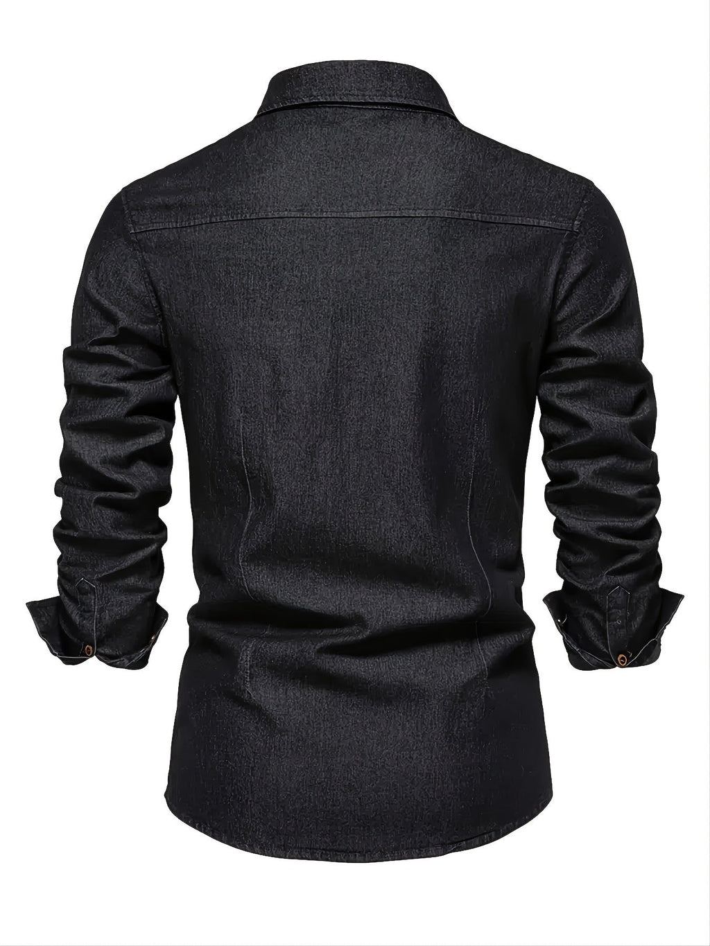 Chemise en Jean Aspect Denim Pour Homme