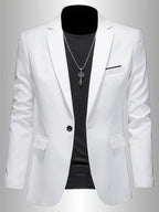 Blazer Coupe Ajustée Pour Homme