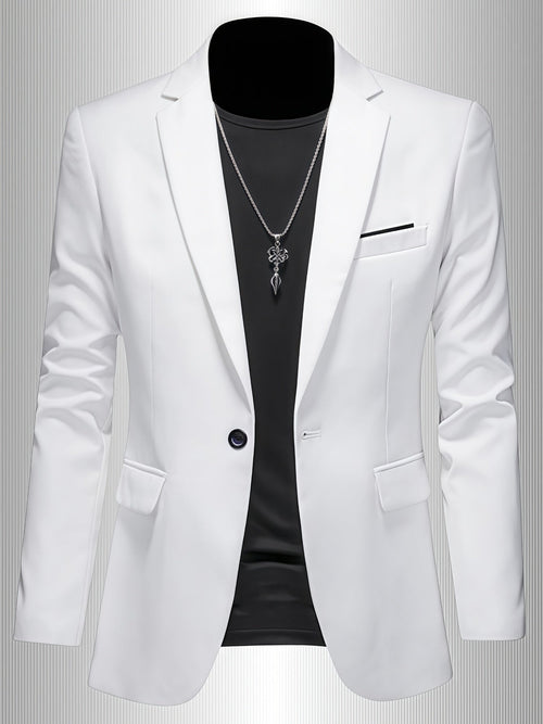 Blazer Coupe Ajustée Pour Homme