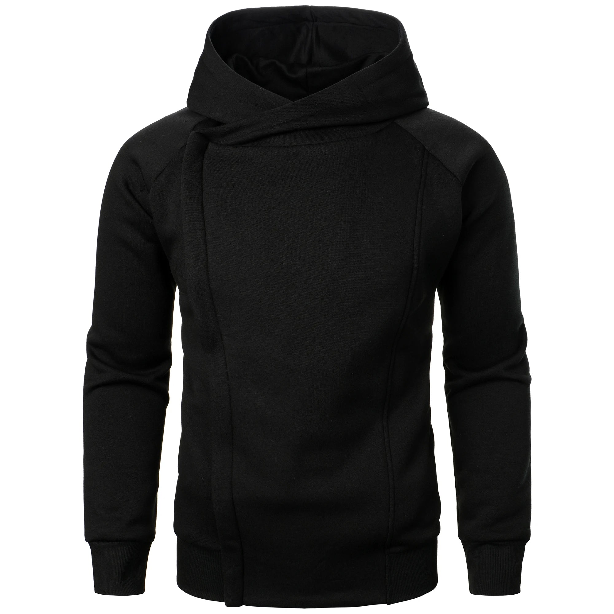 Homme Sweat Capuche Croisé