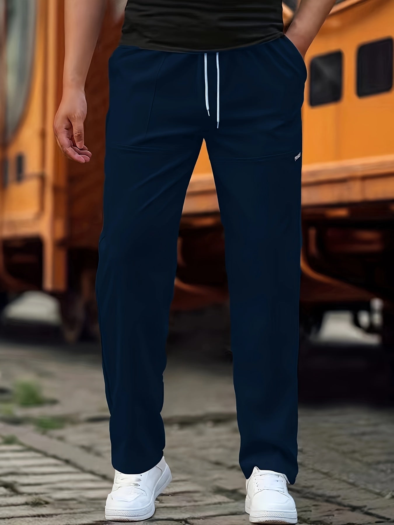 Homme Pantalon Coupe Droite