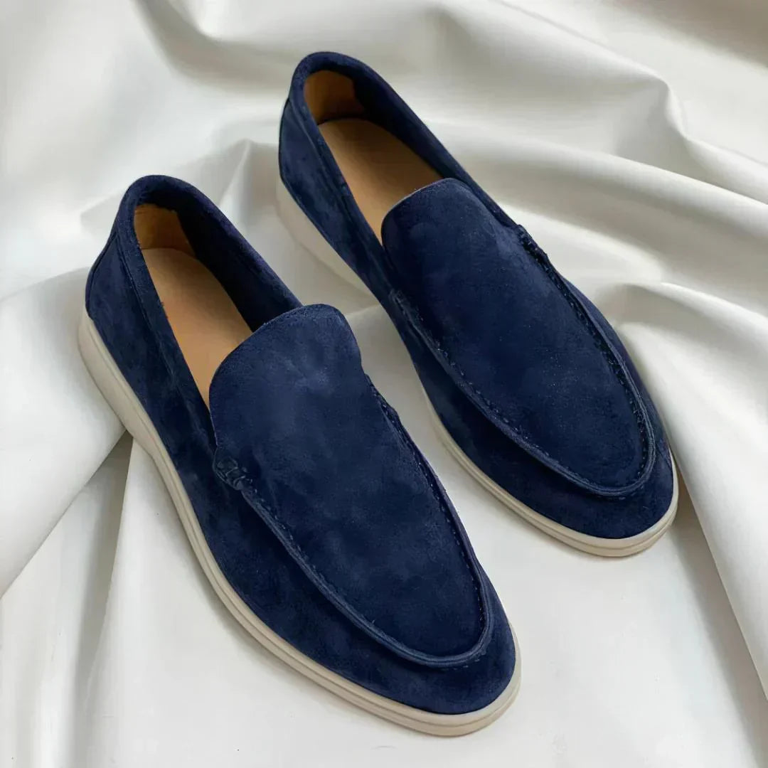 Mocassins Doublé Aspect Daim Pour Homme