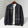 Veste Maille Côtelée Coupe Tailleur Pour Homme