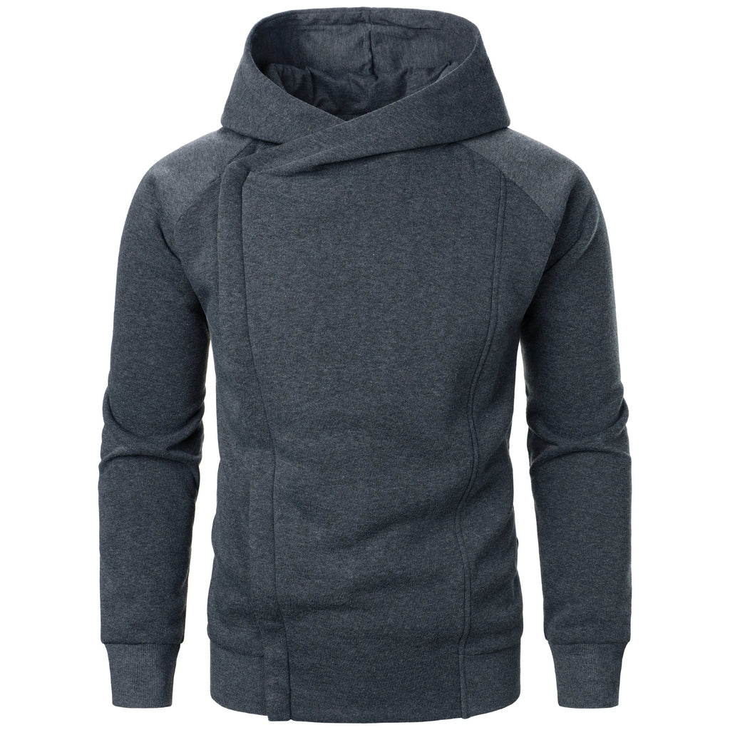 Homme Sweat Capuche Croisé