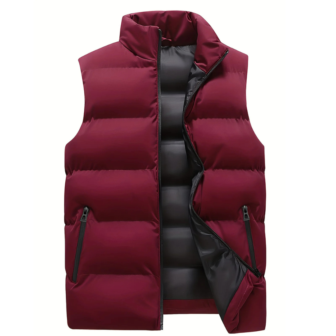Gilet Sans Manches Matelassé Pour Homme