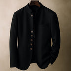 Homme Veste Col Montant