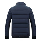 Veste Maille Côtelée Fermeture Zippée Pour Homme