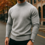 Homme Pull Col Montant