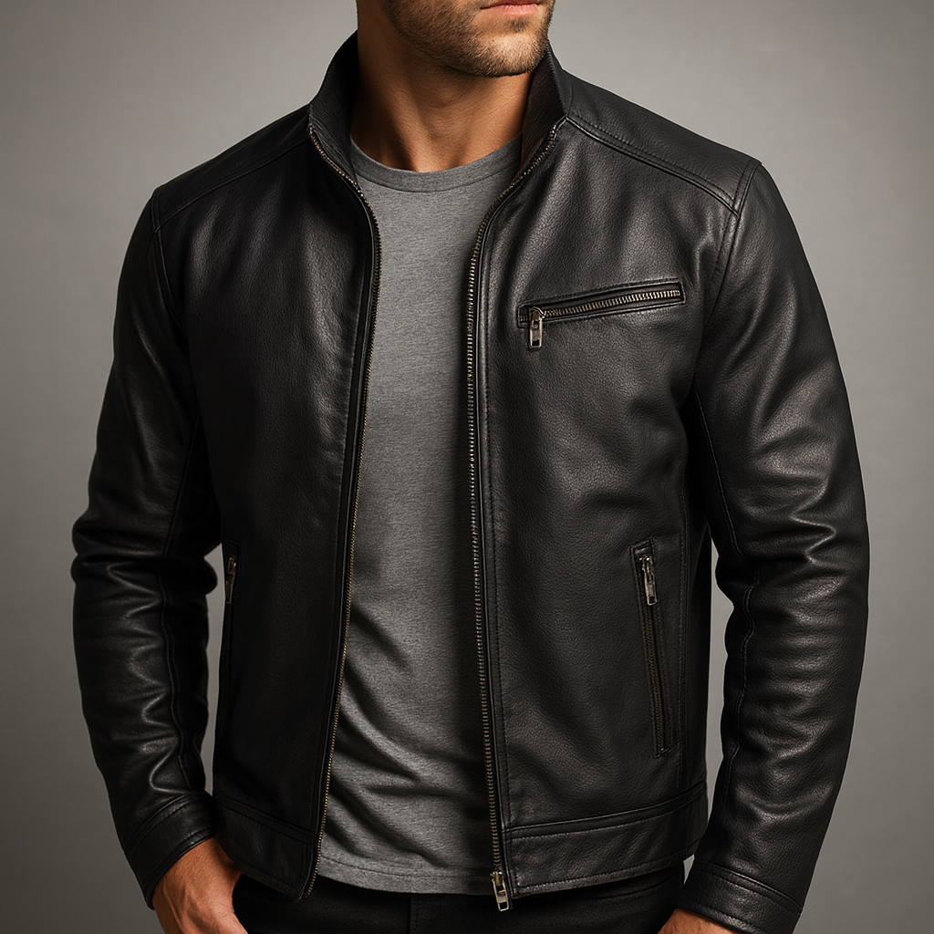 Veste Doublé Coupe Structurée Pour Homme