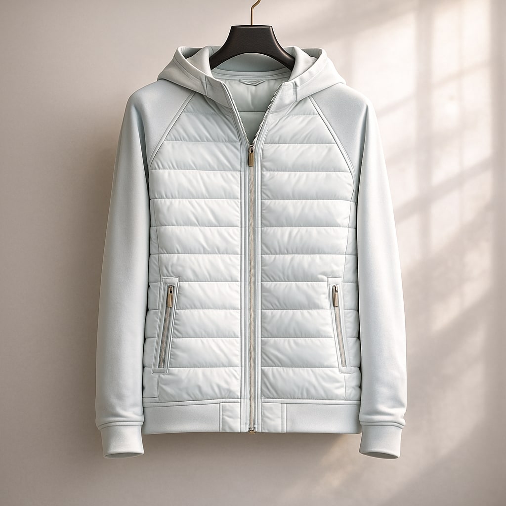 Homme Sweat Matelassé Capuche