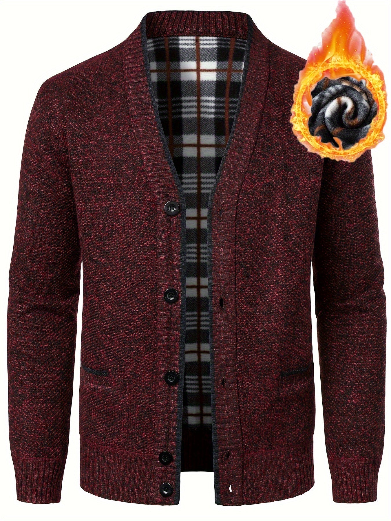 Cardigan Matière Stretch Pour Homme