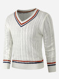 Pull Maille Douce Coupe Droite Pour Homme
