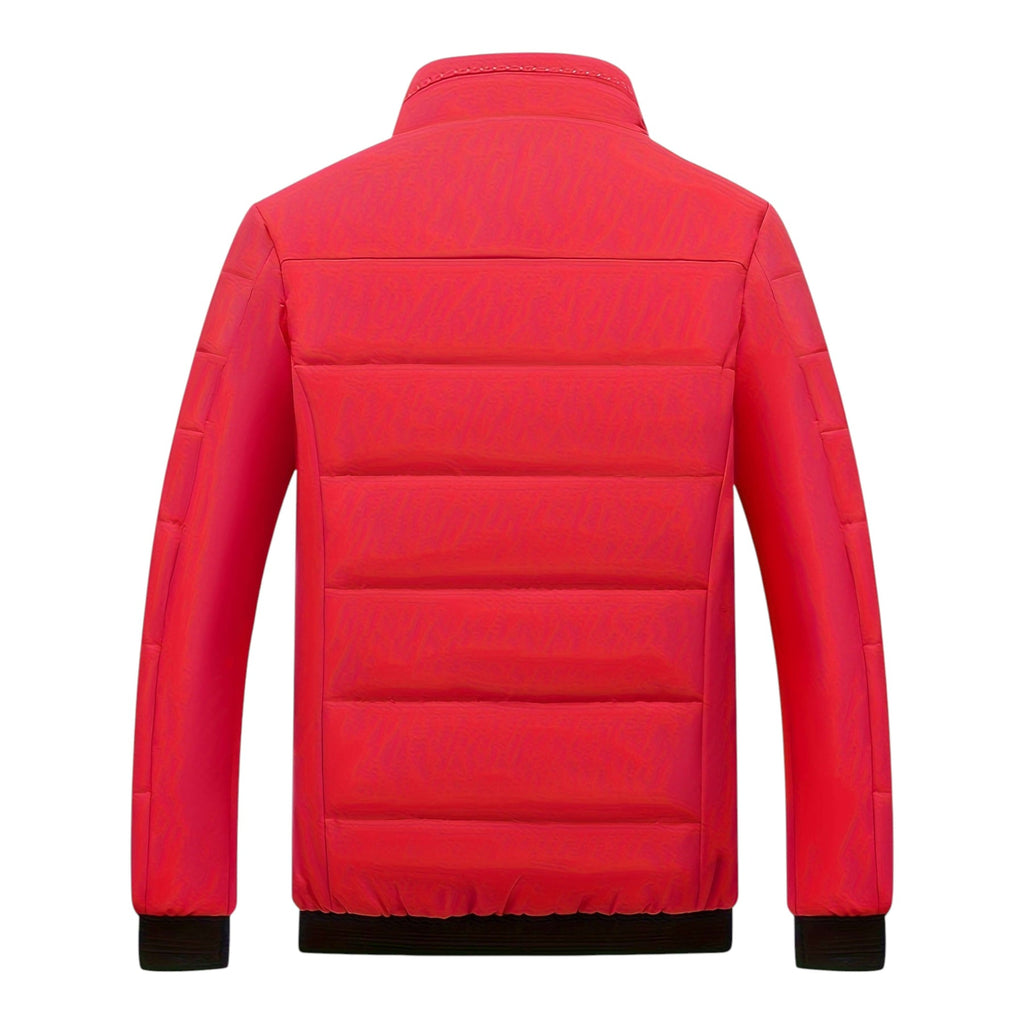 Veste Maille Côtelée Fermeture Zippée Pour Homme