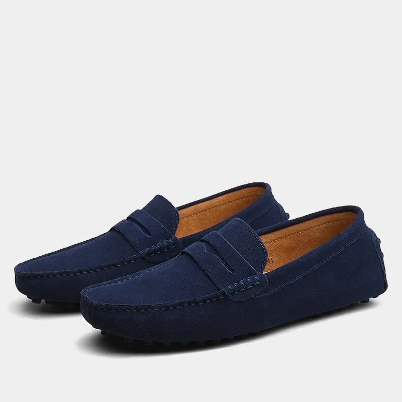 Mocassins Aspect Lin Pour Homme