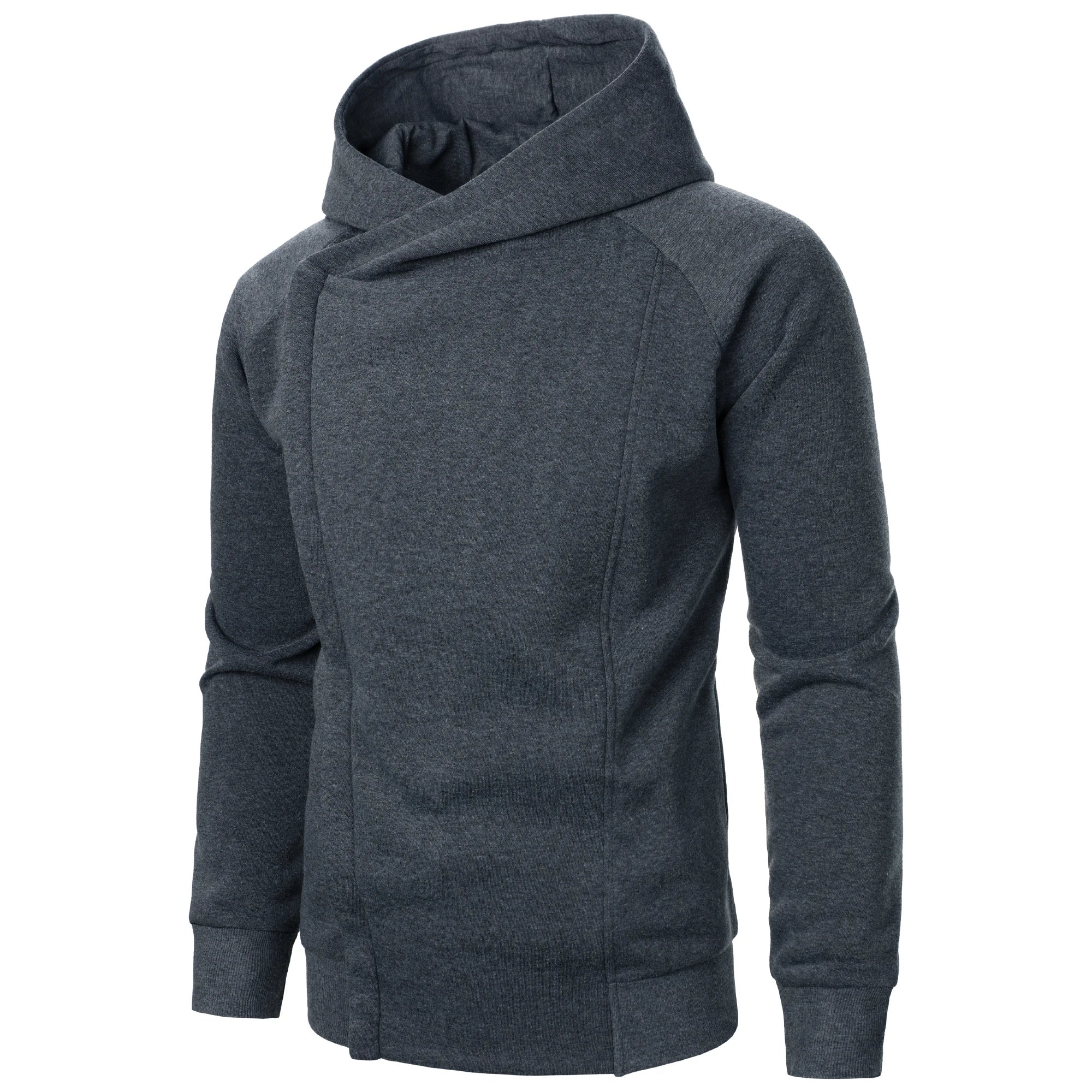 Homme Sweat Capuche Croisé