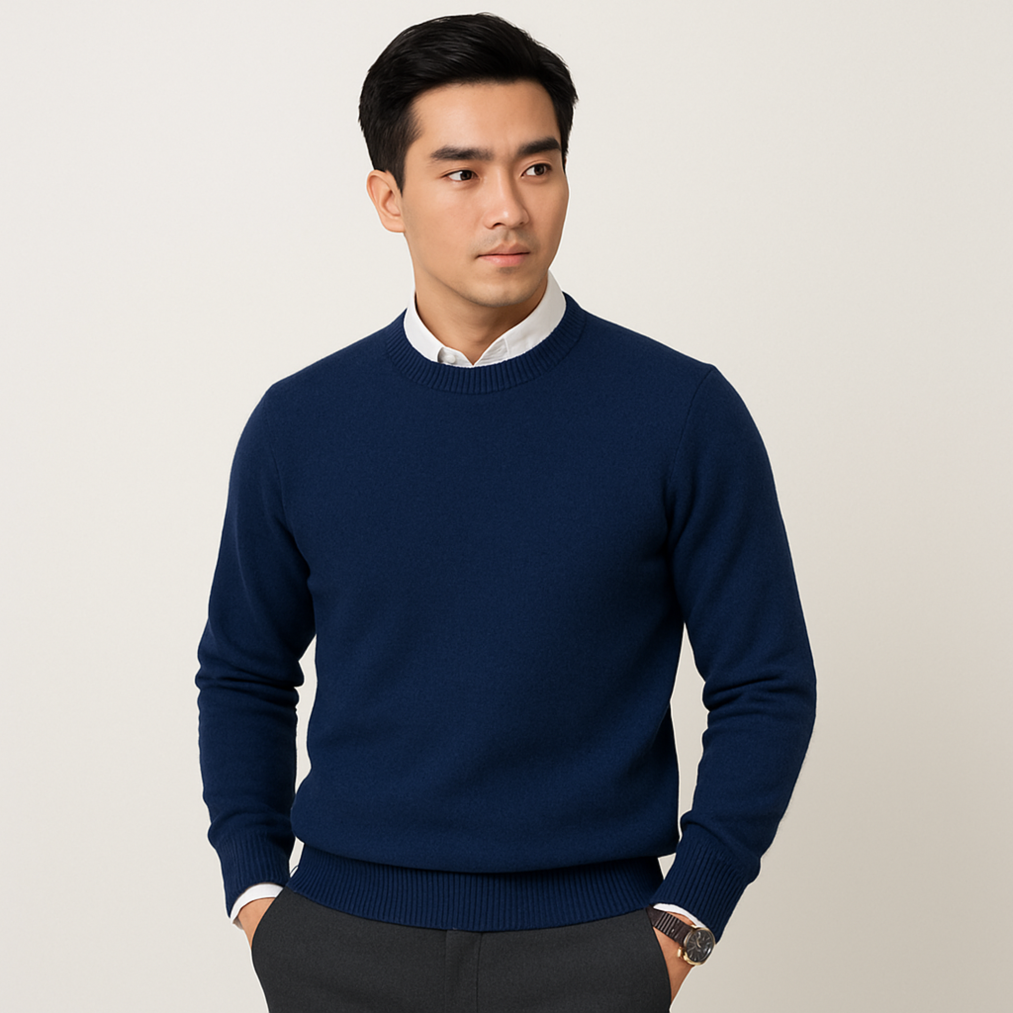 Pull Maille Douce 2 Pour Homme