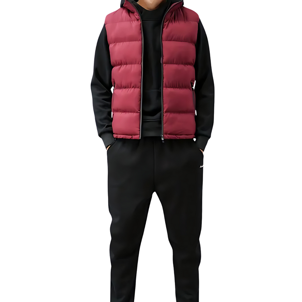 Gilet Sans Manches Matelassé Pour Homme