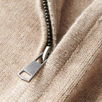 Homme Pull Col Zippé