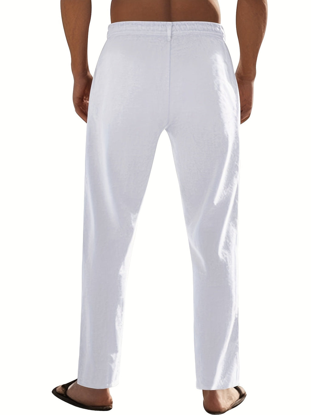 Pantalon Matière Stretch Coupe Droite Pour Homme