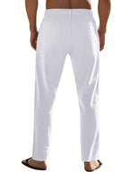 Pantalon Matière Stretch Coupe Droite Pour Homme