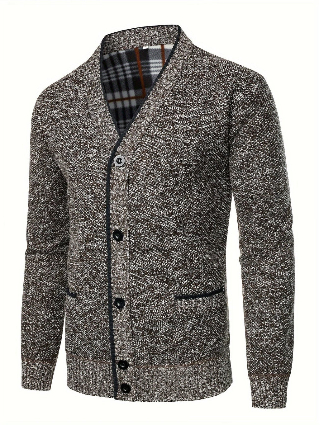 Homme Cardigan Col V