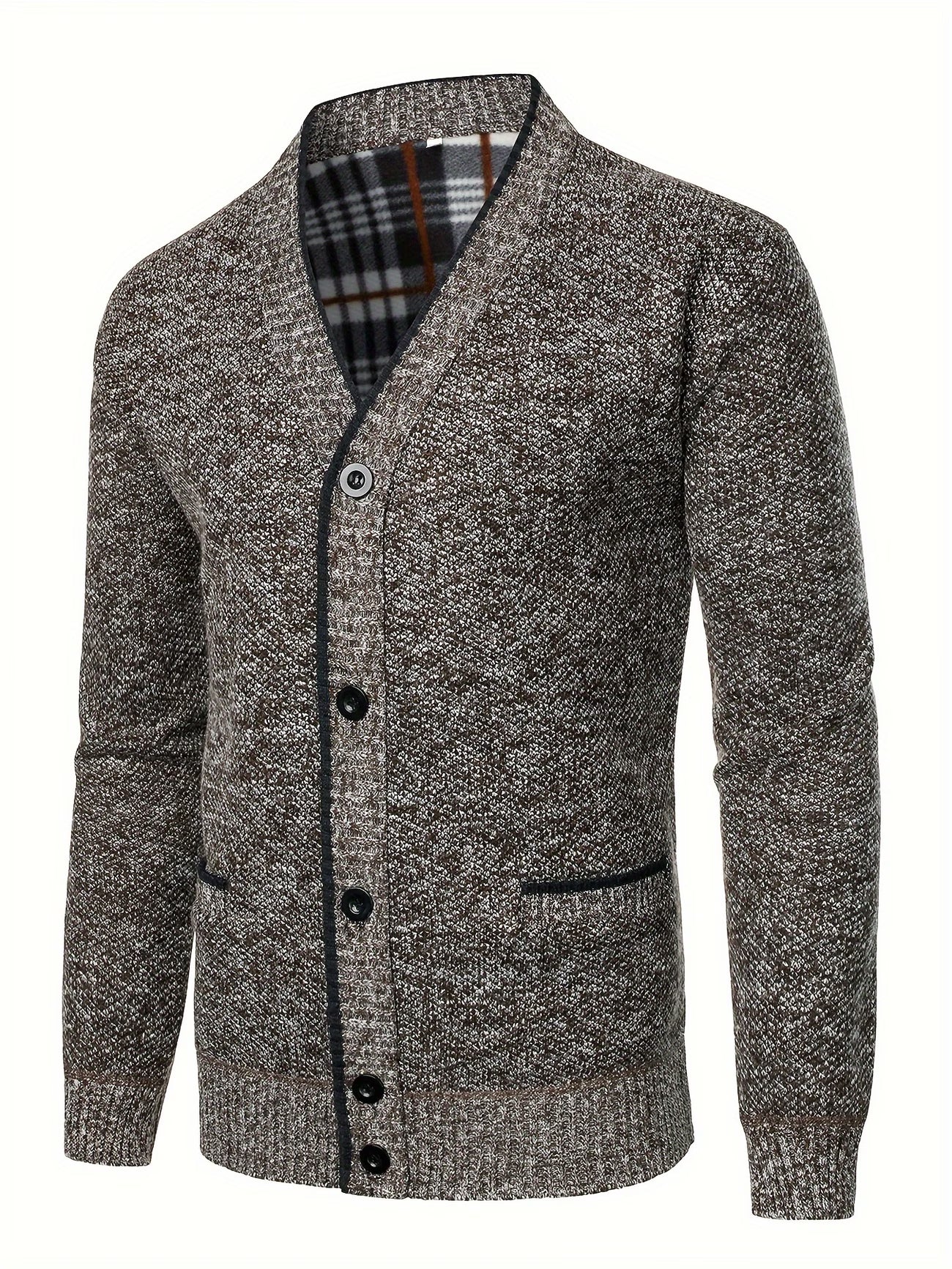 Homme Cardigan Col V