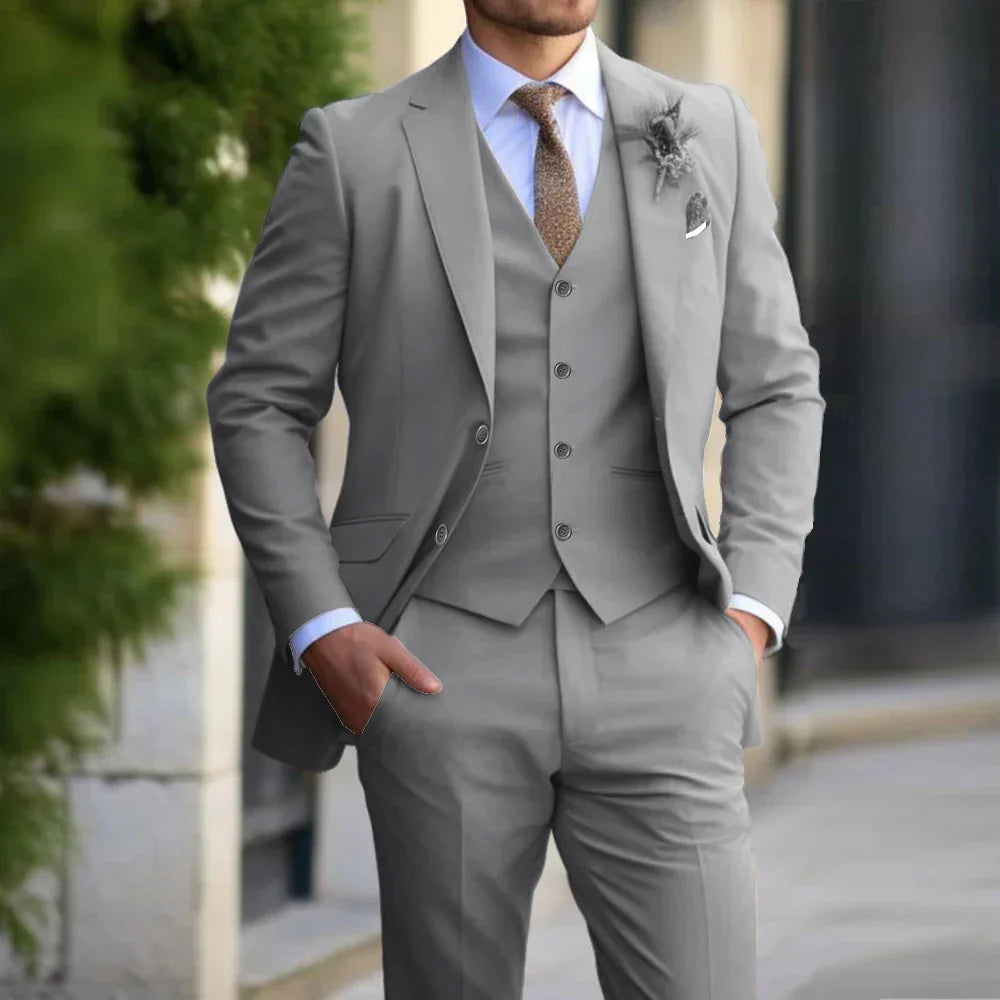 Homme Costume 3 Pièces
