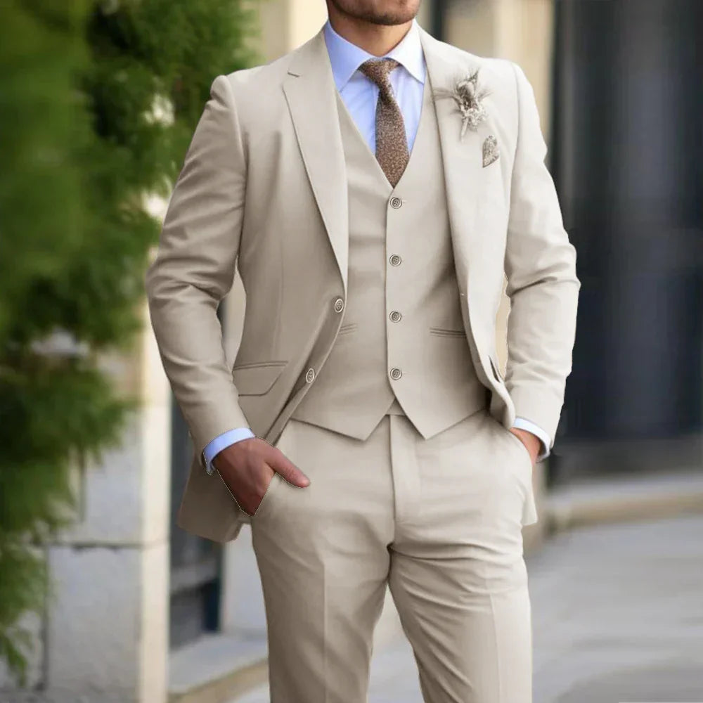 Homme Costume 3 Pièces