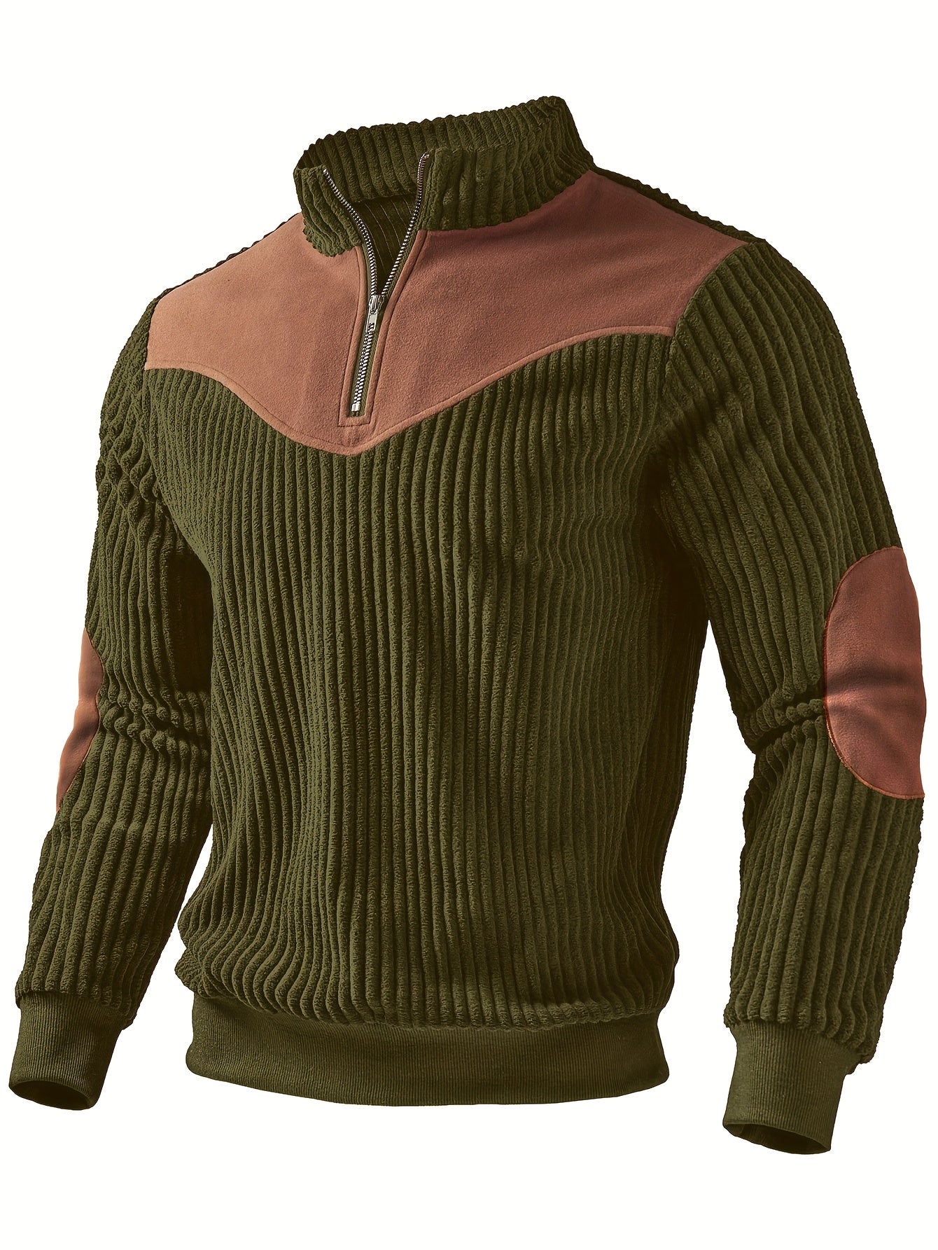 Sweat Maille Côtelée Pour Homme
