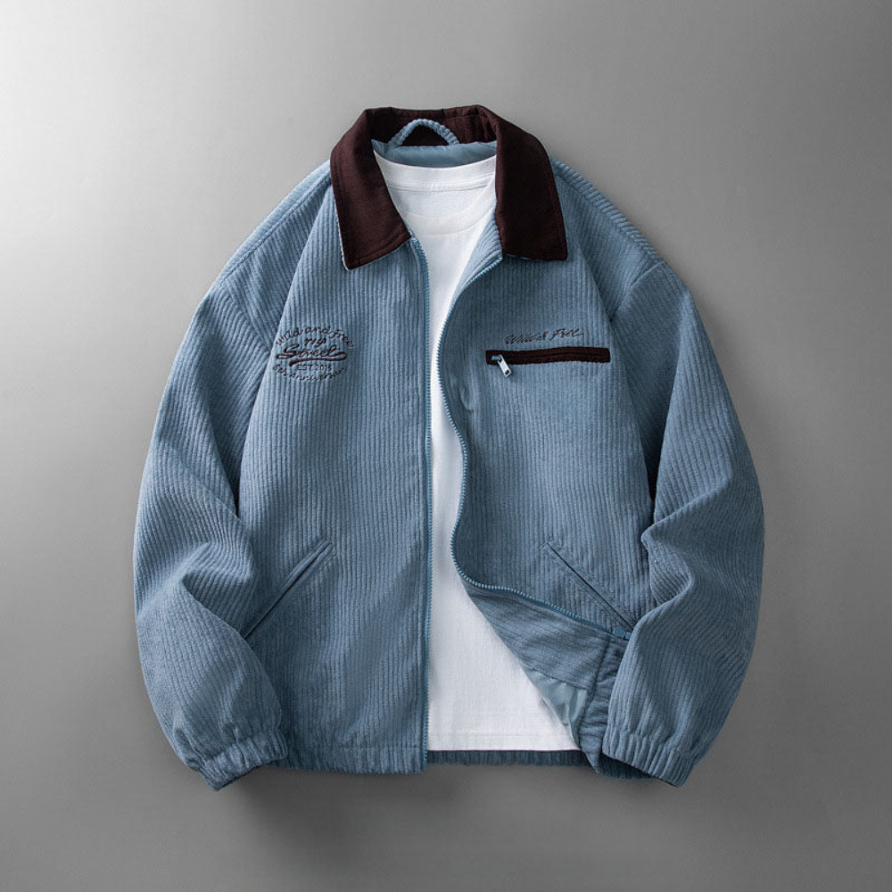 Homme Veste Zippée Légère