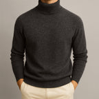 Homme Pull Col Roulé