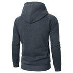 Homme Sweat Capuche Croisé