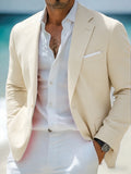 Blazer Coupe Droite Pour Homme
