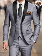 Costume 2 Pièces Coupe Droite 2 Pour Homme