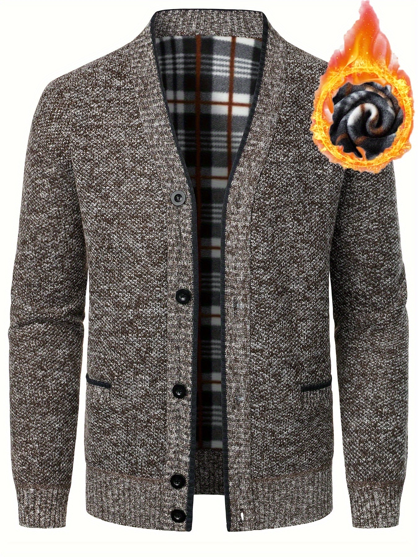 Cardigan Matière Stretch Pour Homme