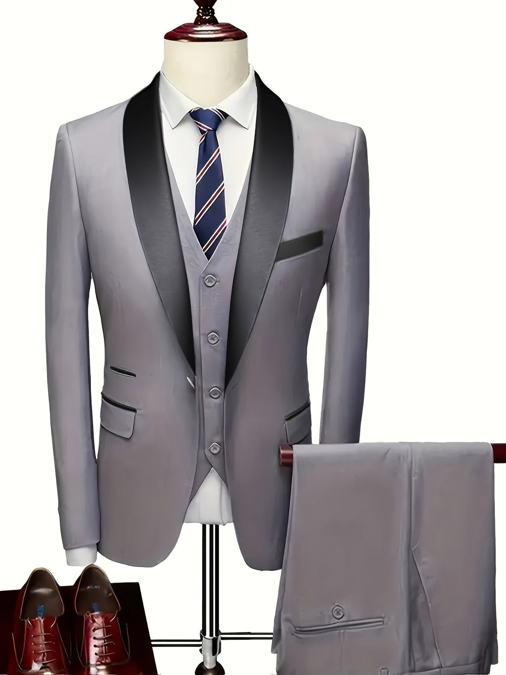 Costume 2 Pièces Coupe Droite 2 Pour Homme