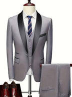 Costume 2 Pièces Coupe Droite 2 Pour Homme