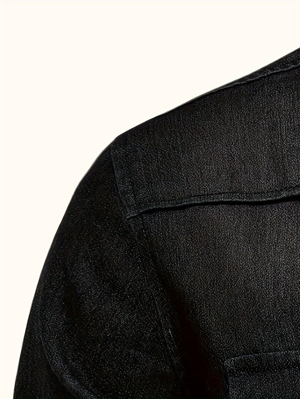 Chemise en Jean Aspect Denim Pour Homme