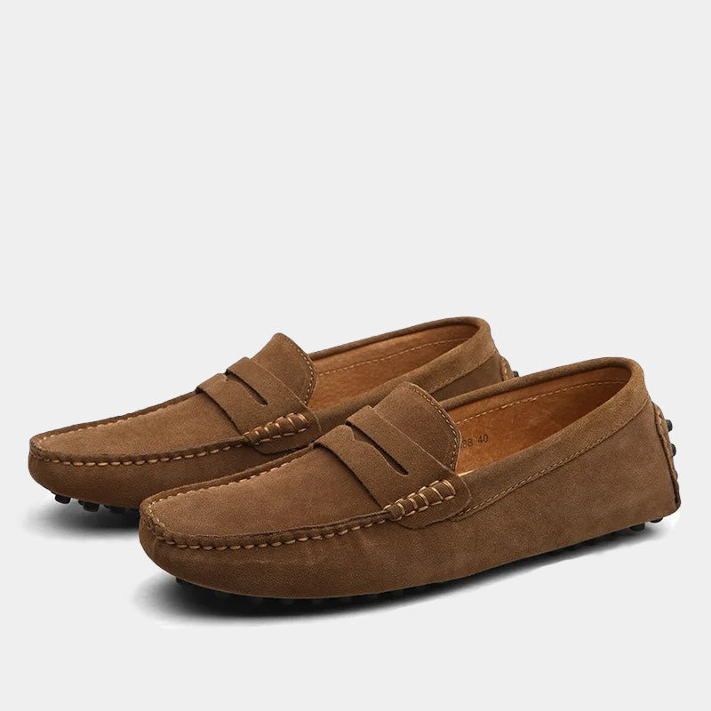 Mocassins Aspect Lin Pour Homme