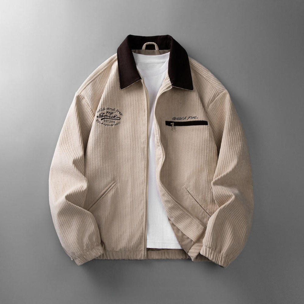 Homme Veste Zippée Légère