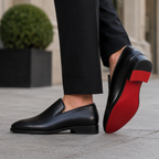 Homme Mocassins Aspect Cuir