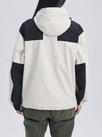 Veste Doublure Amovible À Capuche Superposable Pour Homme