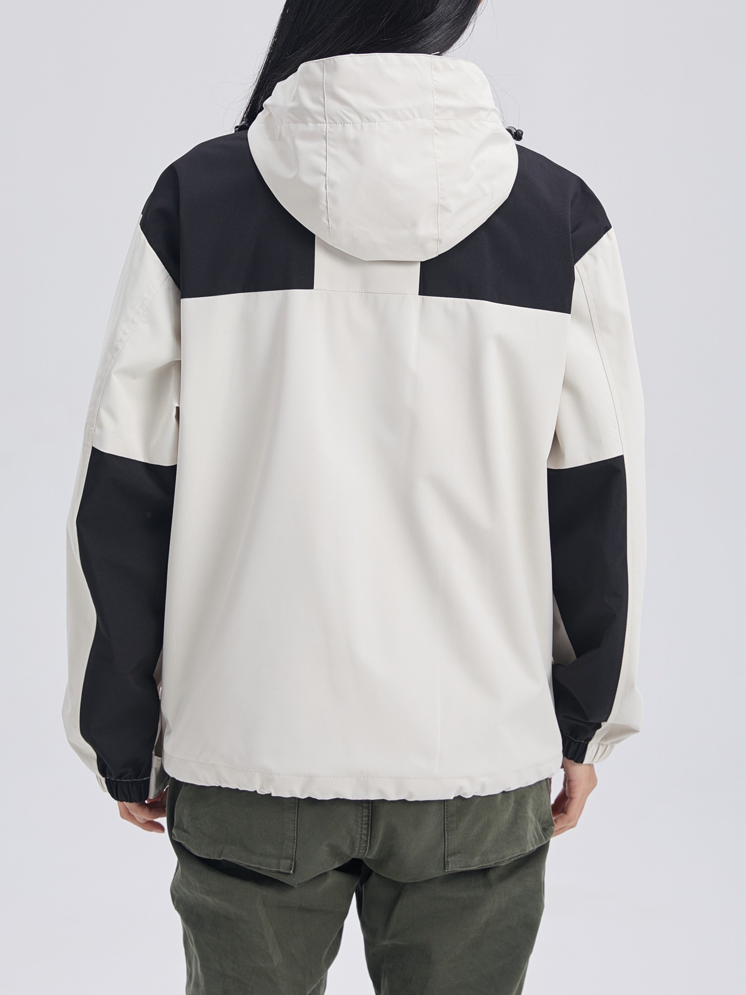 Veste Doublure Amovible À Capuche Superposable Pour Homme